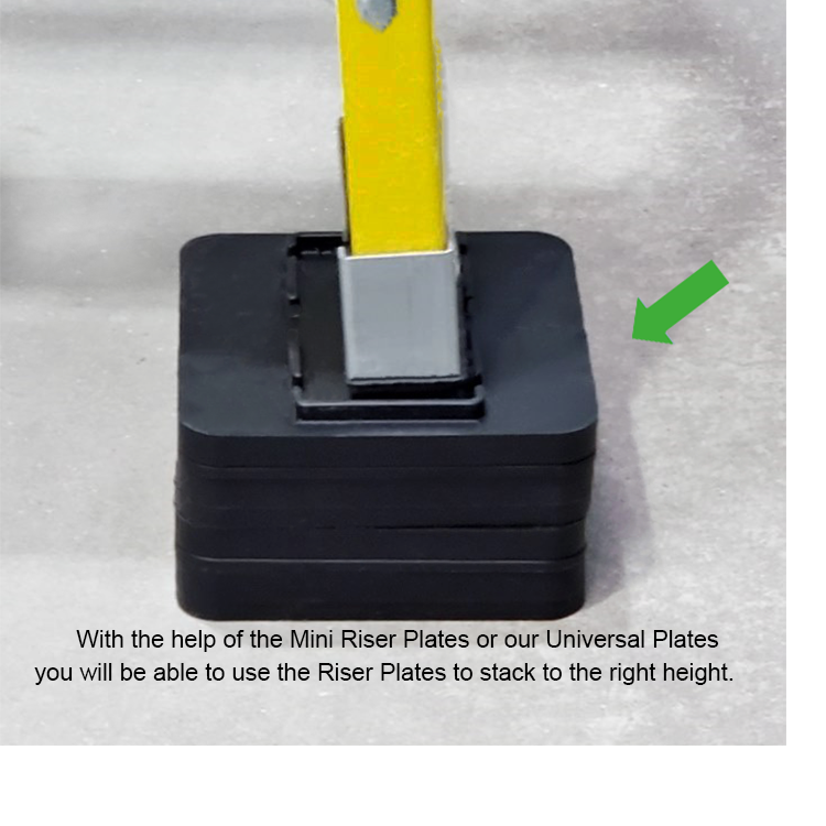Plate Riser Blocks Riser Plate Add on Kit – KP Base